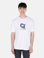 Акція на Футболка довга чоловіча Colin's CL1071732WHT M White від Rozetka