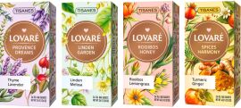 Акція на Набір трав'яного чаю Lovare Provence Dreams 1.5 г + Rooibos Honey 1.8 г + Linden Garden 1.5 г + Spices Harmony 1.7 г по 24 пакетики від Rozetka