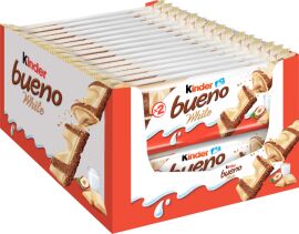 Акція на Упаковка шоколадних батончиків Kinder Bueno White 39 г х 30 шт. від Rozetka