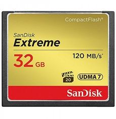 Акция на Карта памяти SANDISK CF 32GB Extreme R120/W85 MB/s (SDCFXSB-032G-G46) от MOYO