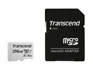 Акция на Карта памяти Transcend microSDXC 256GB C10 UHS-I R95/W45MB/s + SD-адаптер (TS256GUSD300S-A) от MOYO