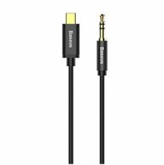 Акція на Baseus USB-C to Mini-jack 3.5 Yiven 1.2m Black (CAM01-01) від Stylus