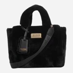 Акція на Сумка крос-боді через плече жіноча Guess 284394937 Чорна від Rozetka