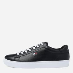Акція на Чоловічі кеди низькі Tommy Hilfiger 843236639 44 Чорні від Rozetka