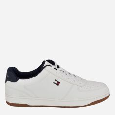 Акція на Чоловічі кеди низькі Tommy Hilfiger 694257242 45 Білі від Rozetka