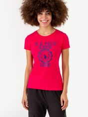 Акція на Футболка бавовняна жіноча U.S. Polo Assn 408931394 L Рожева від Rozetka