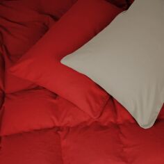 Акція на Комплект постільної білизни MirSon сімейний 2 x 143x210 см 004-009 Cappuchino/Red Фланель від Rozetka