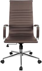 Акція на Крісло GT RACER X-2814 Brown від Rozetka