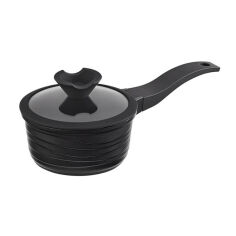Акція на Ковш алюминиевый 16 см 1.3 л Black Pro New Lessner 55872-16 від Podushka