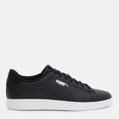 Акція на Жіночі кеди низькі Puma Smash 3.0 L 39098702 38.5 (5.5UK) 24.5 см Puma Black-Puma Black-Puma White від Rozetka
