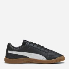 Акція на Жіночі кеди низькі Puma Club 5V5 38940605 37.5 (4.5UK) 23.5 см Puma Black-Puma White-Puma Gold від Rozetka