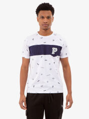 Акція на Футболка бавовняна довга чоловіча U.S. Polo Assn 11C141-0400A XL Біла від Rozetka