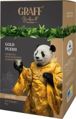 Акція на Чай пуер Graff Gold Puer з мандарином 80 г від Rozetka