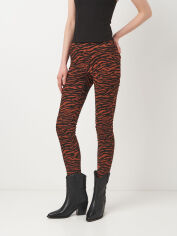 Акція на Джинси Skinny жіночі H&M 801384p08 34 Коричневі з чорним від Rozetka