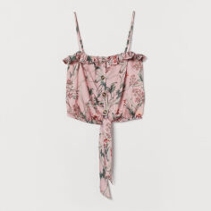 Акція на Топ жіночий H&M Johanna Ortiz 8414651wer S Рожевий із зеленим від Rozetka