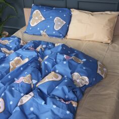 Акція на Комплект постільної білизни MirSon King Size 220х240 см 17-4823 Nathaniel Бязь від Rozetka