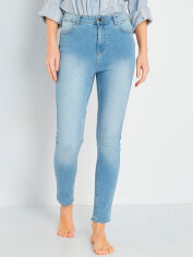 Акція на Джинси Skinny жіночі KIABI XAZ492064WTEM 36-34 Сині від Rozetka