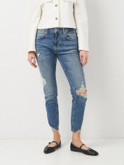 Акція на Джинси Slim Fit жіночі Pull & Bear 4685526427p09 31 Блакитні від Rozetka