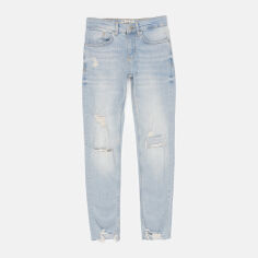 Акція на Джинси Skinny жіночі Pull & Bear 8685525434p09 29 Блакитні від Rozetka