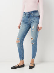 Акція на Джинси Skinny жіночі Pull & Bear 4685526445p09 30 Блакитні від Rozetka