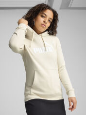 Акція на Худі жіноче Puma Ess No. 1 Logo Hoodie Tr (S) 68239187 S Alpine Snow від Rozetka
