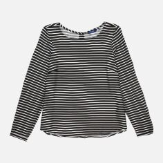 Акція на Лонгслів жіночий Tom Tailor GD-00053148 34 Чорний від Rozetka