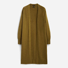 Акція на Кардиган з домішкою вовни жіночий Massimo Dutti 5744615515c17 XS-S Оливковий від Rozetka