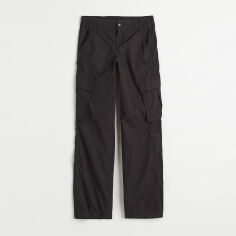 Акція на Штани жіночі H&M 10590715wer 42 Чорні від Rozetka