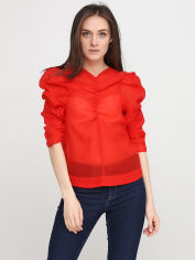 Акція на Блузка жіноча H&M 5946186wer 32 Червона від Rozetka