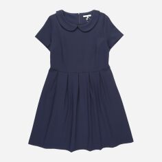 Акція на Сукня коротка літня жіноча Mint&Berry GD-00026134 XL Темно-синя від Rozetka
