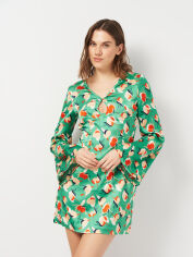Акція на Сукня коротка літня жіноча Nasty Gal gzz44968p07 36 Зелена від Rozetka