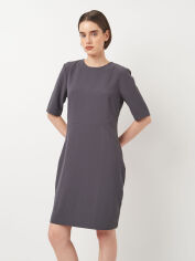 Акція на Сукня коротка осіння жіноча H&M 429942001p08 42 Сіра від Rozetka
