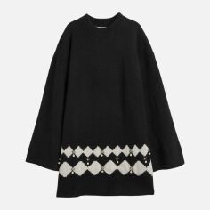 Акція на Сукня жіноча H&M 1041549wer XS Чорна з білим від Rozetka