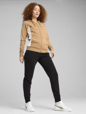Акція на Спортивний костюм жіночий Puma Hooded Sweat Suit Tr Cl 68507763 XS Warm Beige від Rozetka