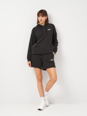 Акція на Спортивний костюм жіночий Puma Short Hooded Relaxed Sweat Suit 7" Tr Op 68507601 XL Black від Rozetka