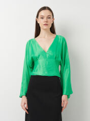 Акція на Футболка жіноча Zara 1971/159 L Зелена від Rozetka