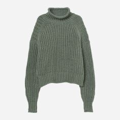 Акція на Светр жіночий H&M 8732792wer XS Зелений від Rozetka