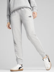 Акція на Спортивні штани жіночі Puma Ess Small No. 1 Logo Sweatpants Tr Cl 68245004 S Light Gray Heather від Rozetka