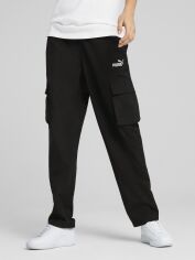 Акція на Спортивні штани жіночі Puma Ess Small No. 1 Logo Woven Cargo Pants Op 68497801 M Black від Rozetka