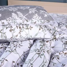 Акція на Наволочка MirSon 17-0668 Grey Blooms Бязь 70x70 см від Rozetka