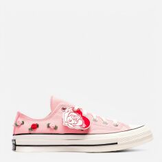 Акція на Жіночі кеди низькі Converse Chuck 70 A13649C 39 (6US) 24.8 см Рожеві від Rozetka