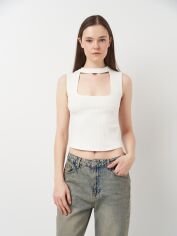 Акція на Футболка жіноча Zara 1131/327 S Біла від Rozetka