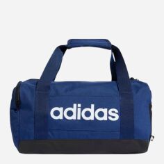 Акція на Спортивна сумка Adidas Linear Duff Xs IN6109 Dkblue/White від Rozetka