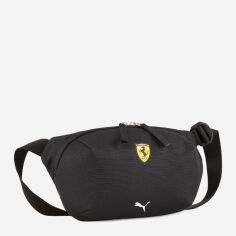 Акція на Спортивна сумка на пояс бананка Puma Ferrari Race Waist Bag 09126102 Black від Rozetka