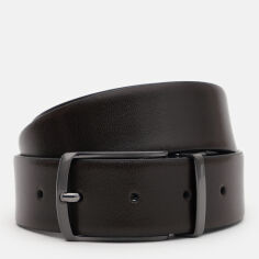 Акція на Ремінь чоловічий з натуральної шкіри Guess Ulm line BMULSL-P5135-BRO L (105 см) Brown від Rozetka