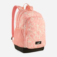 Акція на Рюкзак жіночий спортивний тканинний 25 л вміщує формат А4 Puma Avademy AOP Backpack 09115005 Pink FruitFloral AOP від Rozetka