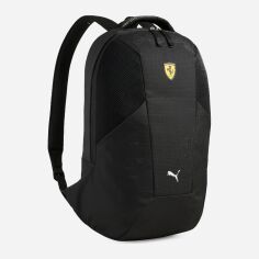 Акція на Рюкзак спортивний тканинний 32 л вміщує формат А4 Puma Ferrari Race Large Backpack 09126002 Black від Rozetka