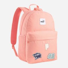Акція на Рюкзак спортивний тканинний 19 л вміщує формат А4 Puma Phase Patch Backpack 09116102 Pink Fruit від Rozetka