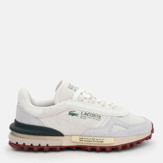 Акція на Жіночі кросівки Lacoste Elite Active 749SFA0002-1Y5 38 (T5) 24.3 см Off Wht/Dk Grn від Rozetka