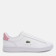 Акція на Жіночі кеди низькі Lacoste Carnaby 748SFA0015-1Y9 39.5 (T6) 25.4 см Wht/Lt Pnk від Rozetka